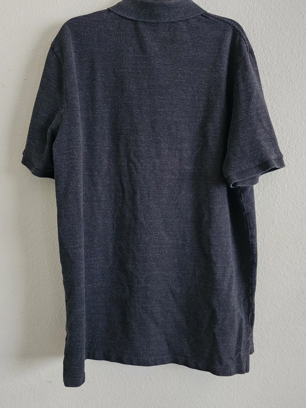 Polo Ralph Lauren Classic Fit Charcoal Heather Grey Polo Shirt Size Large
